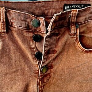 BLANKNYC Jeans Women's 30 waistBrown Dark Wash Skinny Jeans